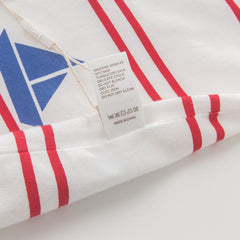 RED NAVY TOP