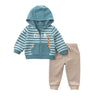 SUIT GRE/ BLEU
