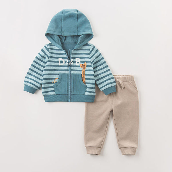SUIT GRE/ BLEU